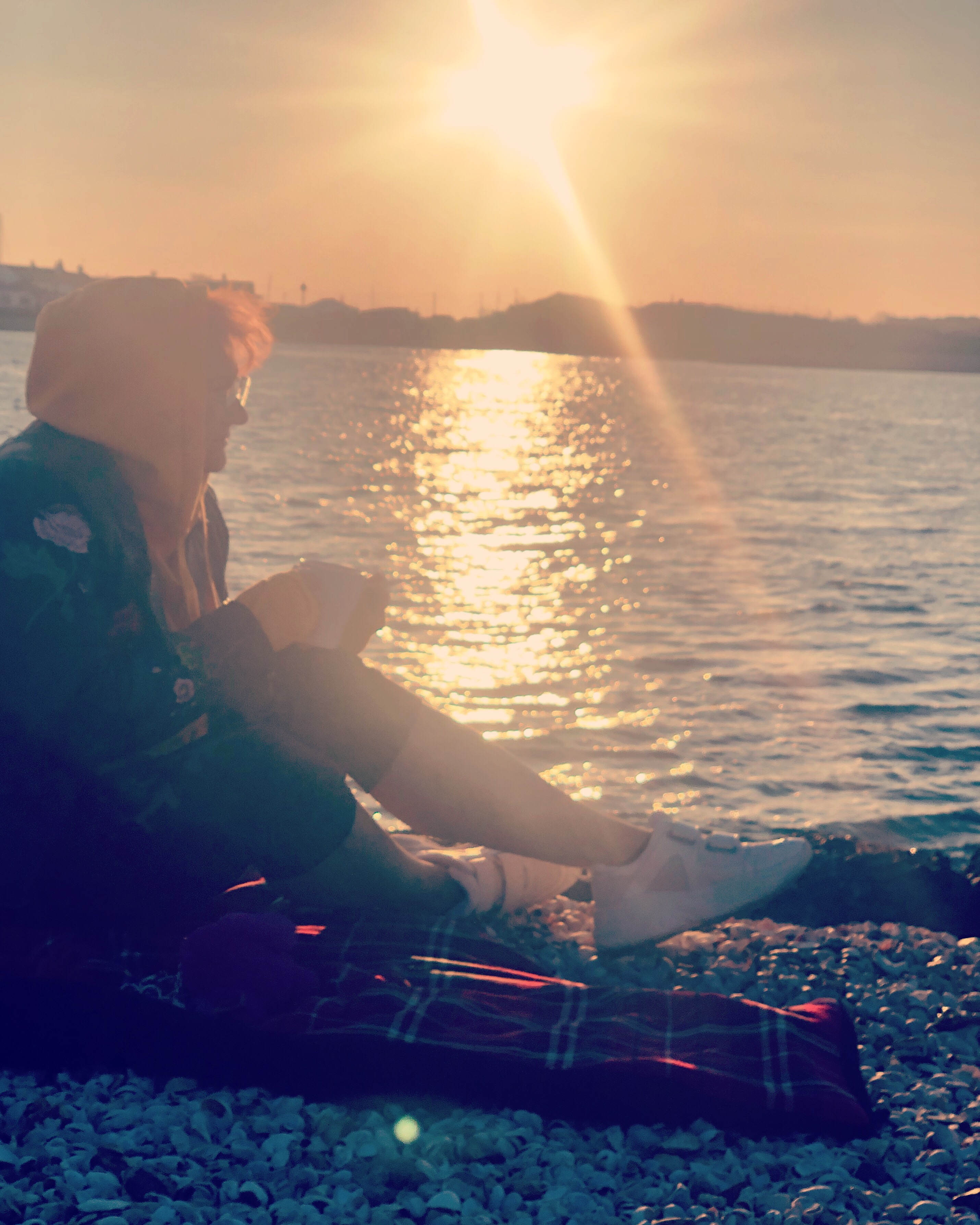 Finding peace by the sea